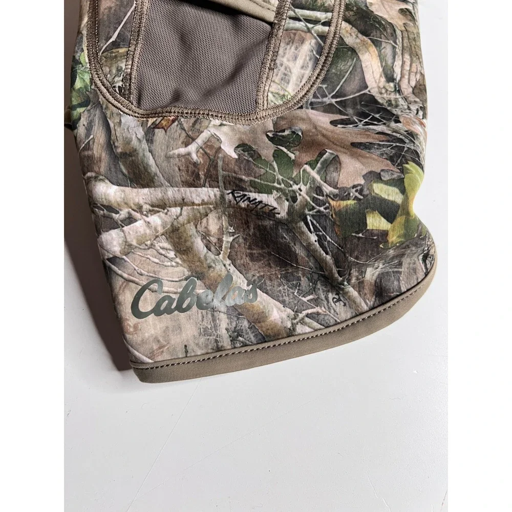 Cabelas Mens TrueTimber Kanati Camo Fleece‎ Lined Hunting Balaclava Face Mask